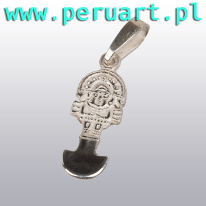 AMULET SREBRNY TUMI INKASKA MOC